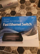 Monoprice 8 Port 10/100 Mbps Fast Ethernet Switch Model M108 picture