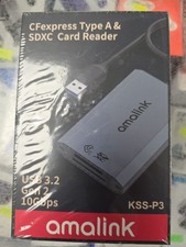 CFexpress Type A & SDXC Gen 2 Card Reader-Dual Slot Adapter w/ USB 3.2 Amalink picture