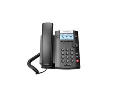 Polycom 2200-40450-001 VVX 201 Corded VoIP POE IP Phone Digital Telephone picture