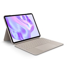 Logitech Combo Touch iPad Pro 13 M4 M5 Keyboard Case Trackpad Sand picture
