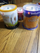200 PLUS VERBATIM AZO Blank DVD+R Plus R 16X Branded Disc 4.7GB. STAPLES. HP K13 picture
