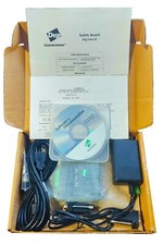 DIGI ONE IA SERIAL TERMINAL SERVER COMPLETE w/REALPORT SOFTWARE, ADAPTERS & PS picture