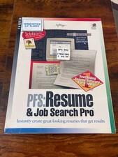 PFS: Resume and Job Search Pro by Softkey 3.5