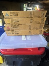 Ricoh Savin Lanier MP C6003 Toner And Cartridge Yellow, Magenta, Cyan picture