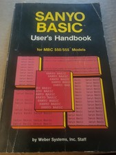 1985 *RARE* Sanyo BASIC User's HANDGUIDE picture