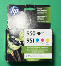 Genuine HP 950 951 Ink Cartridge-B/C/M/Y-For HP8620 8630 Printer-OEM-4PK-2022-26 picture