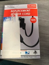 Xtreme Cables 10 Foot Polarized Replacement Power Cord Vizio Hisense PS1 Comcast picture