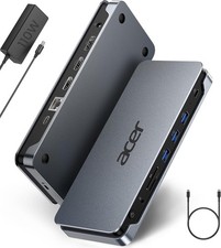 Acer Premium 13-in-1 Docking Station with 110W PD & Triple Monitor Support | Dua picture