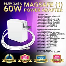 Replacement Slim Battery Charger for 60W APPLE MacBook PRO AC Adapter A1278 picture
