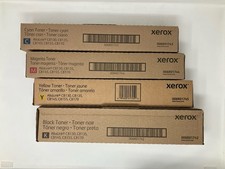 Genuine OEM Xerox Toner CMYK Set 006R01742 006R01743 006R01744 006R01745 picture