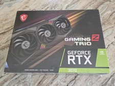 SEALED MSI GeForce RTX 3070 GAMING Z Trio LHR 8GB GDDR6 Graphics Card ... picture