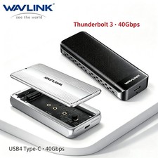 40Gbps USB4 PCIe NVMe SSD Enclosure for 2230/2242/2260/2280 B+M/M-Key PCIe SSD picture