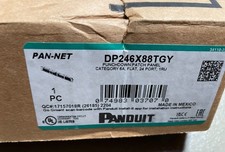 Panduit DP246X88TGY 24-Port Cat6A Patch Panel - High Performance Networking picture