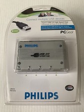 NEW Philips PC Gear 4-port USB 2.0 Hight Speed Hub picture