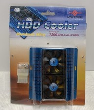 Vantec HDC-502A HDD Cooler Aluminum Alloy Twin Fan 7200 RPM Brand New picture