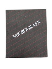 Vintage Micrografx PC-Draw DOS 2.0 Demo Software Set w/ 5.25