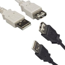 1Ft-15Ft USB 2.0 Extension Cable HighSpeed A Male to Female Sync Extender PC Mac picture