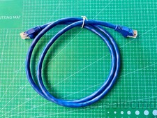 LOT of 10pcs Cat6 UTP Ethernet Network Patch Cable + Boot,RJ45, 3ft (0.9m), Blue picture