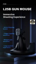 Gun Mouse OrionTime FPS Game Pistol Handle Grip Wired Peripherals Gaming Mouse picture