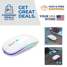 Wireless Mouse with Dual Connectivity - Stylish, Rechargeable & Colorful picture