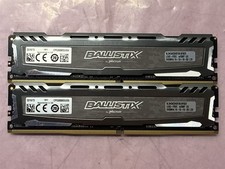 MICRON BALLISTIX SPORT 8GB(2x4GB) DDR4-2400 DESKTOP MEMORY BLS4G4D240FSB.8FBD2 picture
