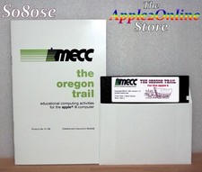 ✅ 🍎 MECC The Oregon Trail for Apple II+ IIe IIc IIGS NEW Disk v1.4 + Booklet💕 picture