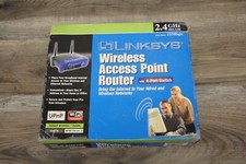 Linksys BEFW11S4 ver. 2 4-Port Wireless Access Point Router 2.4GHz 802.11b  picture