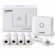 Jaden’s JD-21 Portable Wireless Thermal Printer White picture