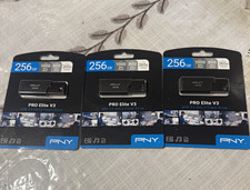 PNY PRO Elite V3 256GB USB 3.2 Gen 2 Flash Drive 1000MB/s Black picture
