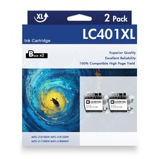 LC401XL LC-401 XL Ink Cartridges for Brother MFC-J1010DW MFC-J1170DW MFC-J1012DW picture