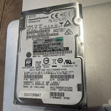 HP 600GB 15K 12G SAS 2.5