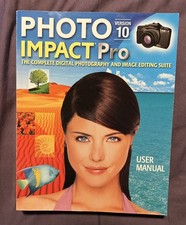 Photo Impact Pro Version 10 Nova Development  User Manual Book Only picture