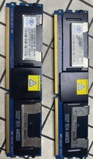 Lot of 2 (8GB) Nanya NT4GT72U4ND1BD-3C ECC Server RAM 2GB 2Rx8 PC2-5300F Shield picture