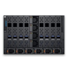 Dell MX7000 Server 2x MX740C 2x Gold 6132 2.6GHz 14C 128GB 4x 2.4TB 10K SAS picture