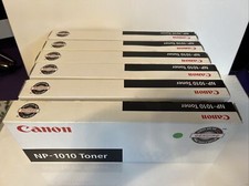 Canon NP-1010  Lot Of 6 Pack 2 Black Toner Each Cartridge Genuine New Sealed OEM picture