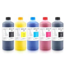 Refillable PFI 120 Pigment Ink for Canon TM 200 TM 300 TM300 Printer 5x1000ML  picture