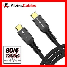 Thunderbolt 5 Cable 4ft/1.3M 240W 120Gbps for Apple USB-C to USB-C Cable PD Fast picture