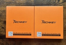Techkey BT503 Black USB Long Range 5.3 Bluetooth Adapter ~ Lot Of Two ~ Windows picture