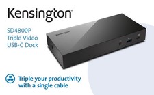 Kensington SD4800P USB-C 10Gbps Scalable Video Docking Station picture