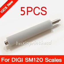 5pcs New Platen Rubber Roller For DIGI SM120 SM-120 Liner Label Balance Scales picture
