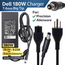 Dell 180W 7.4mm Charger for Precision 7560 7670 Alienware Laptop HA180PM180 picture