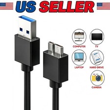 Micro USB 3.0 Cable High Speed Data SYNC For HDD External Hard Drive LOT picture
