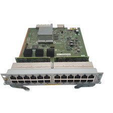 HP Enterprise Aruba J9986A 24-Port 10/100/1000BASE-T PoE+ zl2 Module 5066-3507 picture
