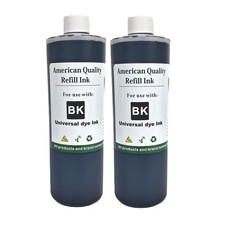 2x500ml Black Ink refill kit Universal for HP Canon Brother Dell Epson Kodak Ink picture