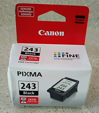 CANON 243 BLACK INK CARTRIDGE ORIGINAL GENUINE (PG-243) NEW OLD STOCK picture