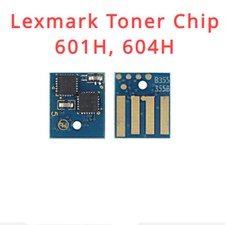 10x 601H, 604H Toner Chip for Lexmark MX511 MX611 MX610 MX510 MX410 MX310 Refill picture