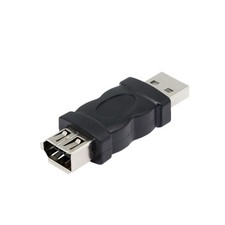 CERRXIAN Firewire IEEE 1394 6 Pin Female to USB Male Adapter Convertor black  picture