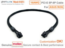 ⚡️16AWG PCI-E GPU 8P Cable for ASUS ROG THOR Titanium III 1600W -📏70cm/27 inch picture