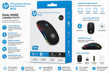 Rechargeable Hp W10 Bluetooth & Wireless Mouse picture