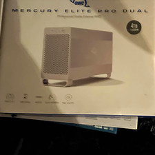 OWC Mercury Elite Pro Dual 3.5in RAID Enclosure USB 3.1 Gen 1 eSATA Silver picture